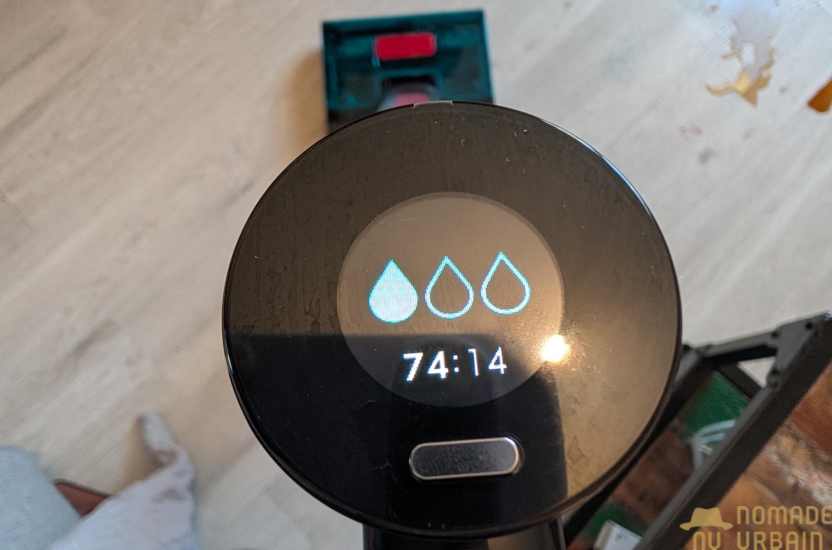 Ergonomie du Dyson Clean+Wash Hygiene : un usage naturel