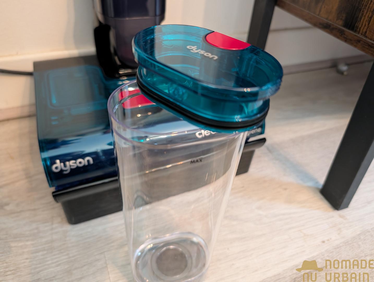 Design du Dyson Clean+Wash Hygiene : laver avec style