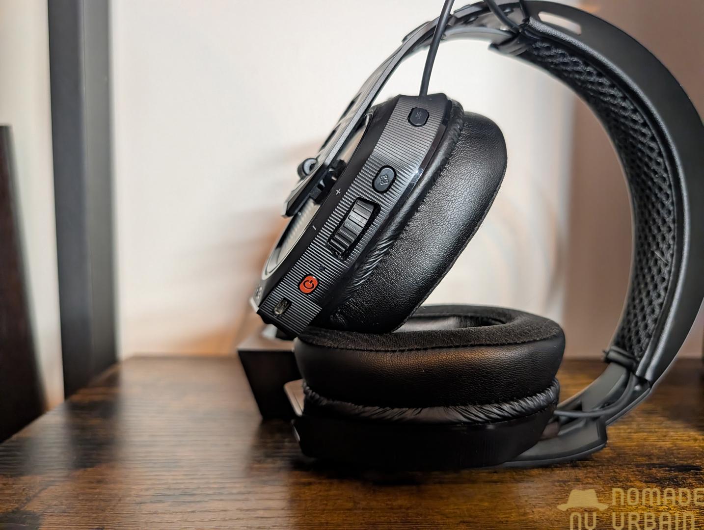 Ergonomie du Nacon RIG 900 MAX HX : solide et bien pensée