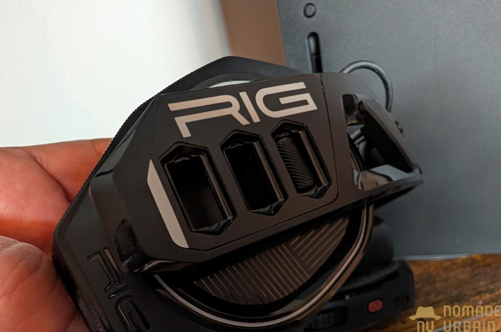 Ergonomie du Nacon RIG 900 MAX HX : solide et bien pensée