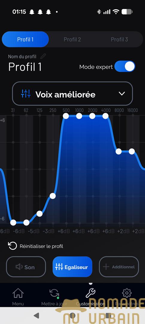Application du Nacon RIG 900 MAX HX : que sur mobile et cela suffit