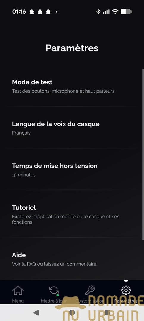 Application du Nacon RIG 900 MAX HX : que sur mobile et cela suffit
