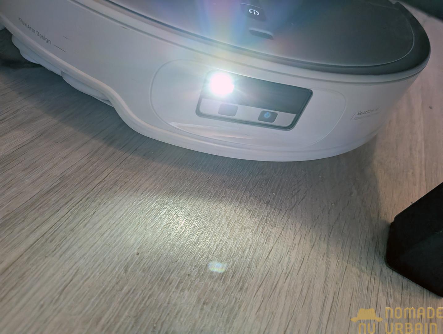 Pollution sonore du Roborock Qrevo Curv 2 Pro : une gestion acoustique correcte