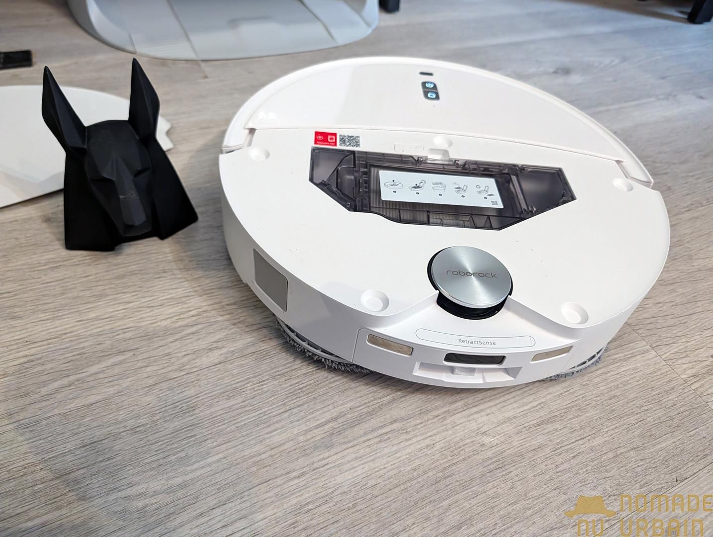 Technologies du Roborock Qrevo Curv 2 Pro : Equipement lourd