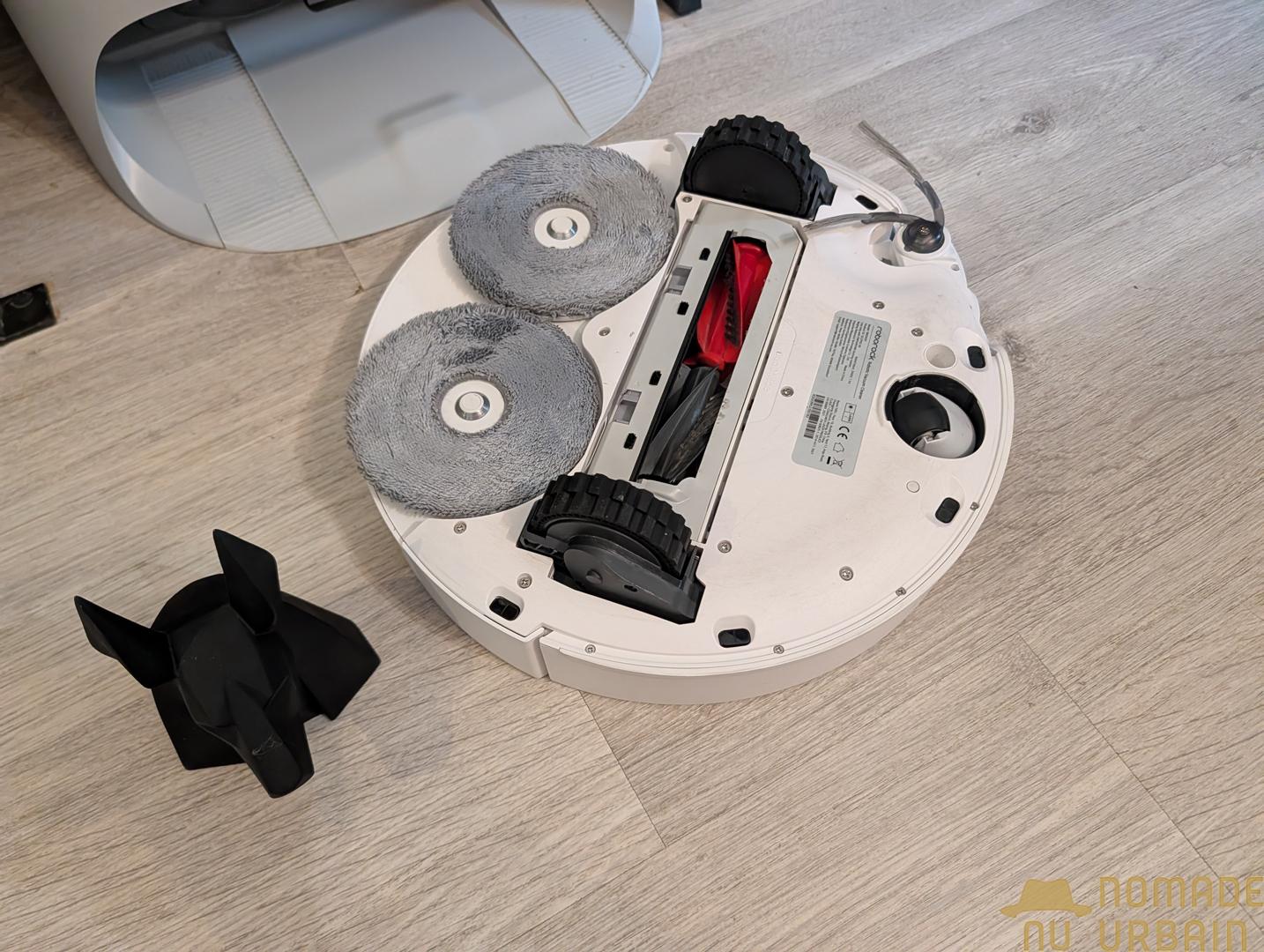 Technologies du Roborock Qrevo Curv 2 Pro : Equipement lourd