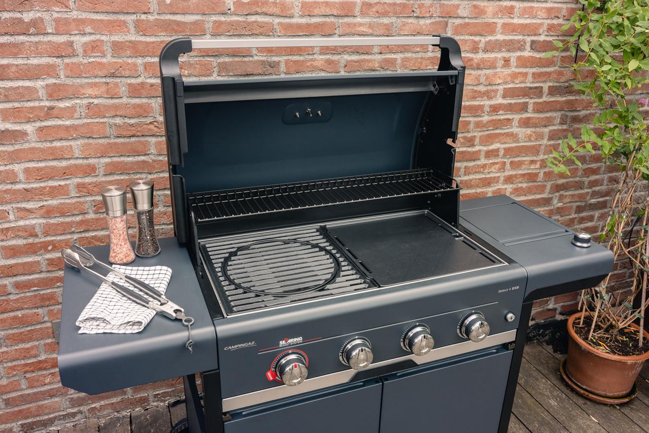 Le Campingaz Select 4 EX SBS élargit les usages autour de la grille