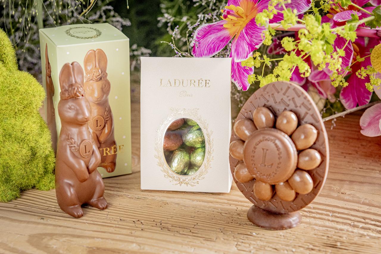 L’Œuf Fleurs Ladurée : la nouvelle icône florale de Pâques chocolats Pâques 2026 chefs