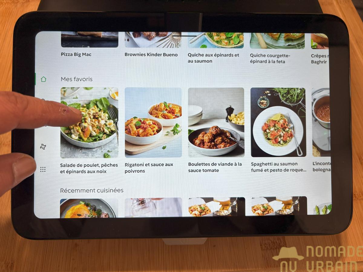Ergonomie du Vorwerk Thermomix TM7 : une interface enfin tactile et lisible