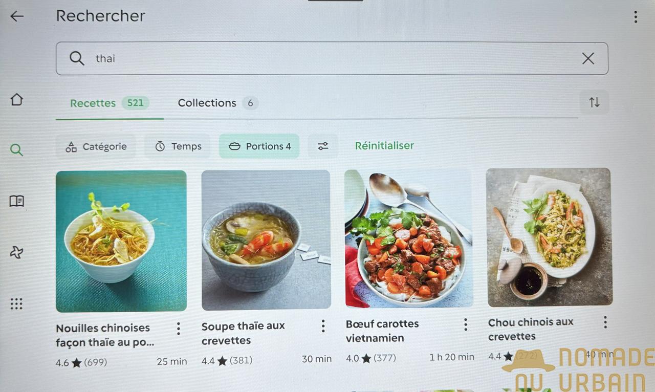 Ergonomie du Vorwerk Thermomix TM7 : une interface enfin tactile et lisible