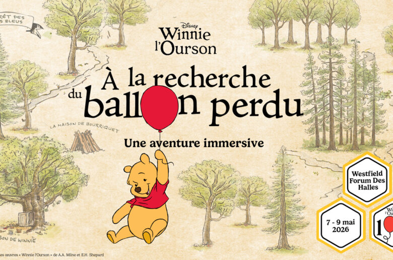 À Paris, Winnie l’Ourson transforme le Forum des Halles en Forêt des Rêves Bleus