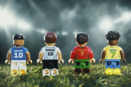Mbappé, Messi, Ronaldo et Vinícius Jr. prennent vie en briques Lego