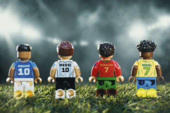 Mbappé, Messi, Ronaldo et Vinícius Jr. prennent vie en briques Lego