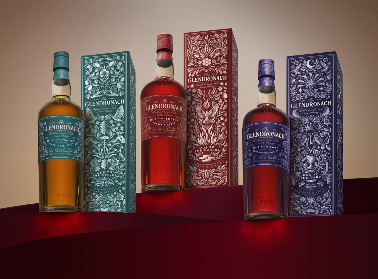 Fruit, braise, nuit : The Glendronach signe une trilogie de single malts à l&rsquo;ombre des fûts de xérès