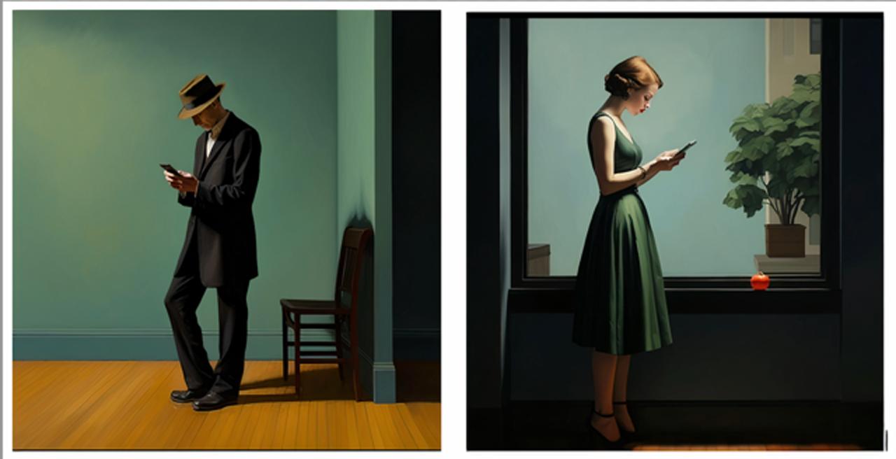 Bruce Meritte transforme les icônes de l’art en scènes connectées