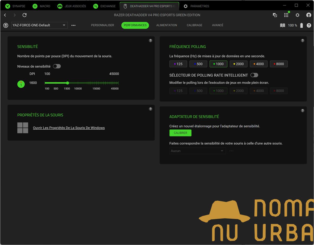 Application de la Razer DeathAdder V4 Pro : une mine de fonctionnalité pour les gamers ultra exigeants !