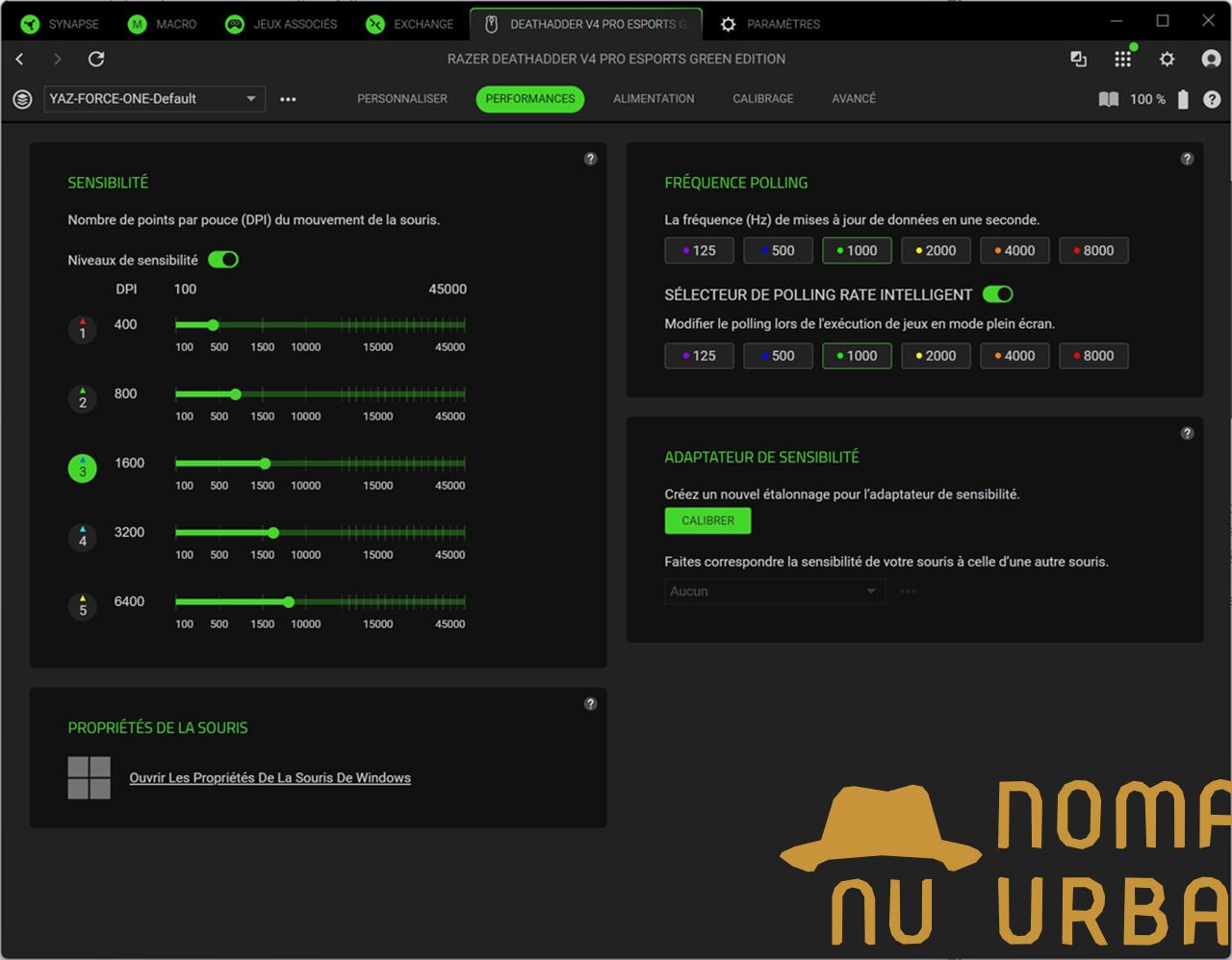 Application de la Razer DeathAdder V4 Pro : une mine de fonctionnalité pour les gamers ultra exigeants !