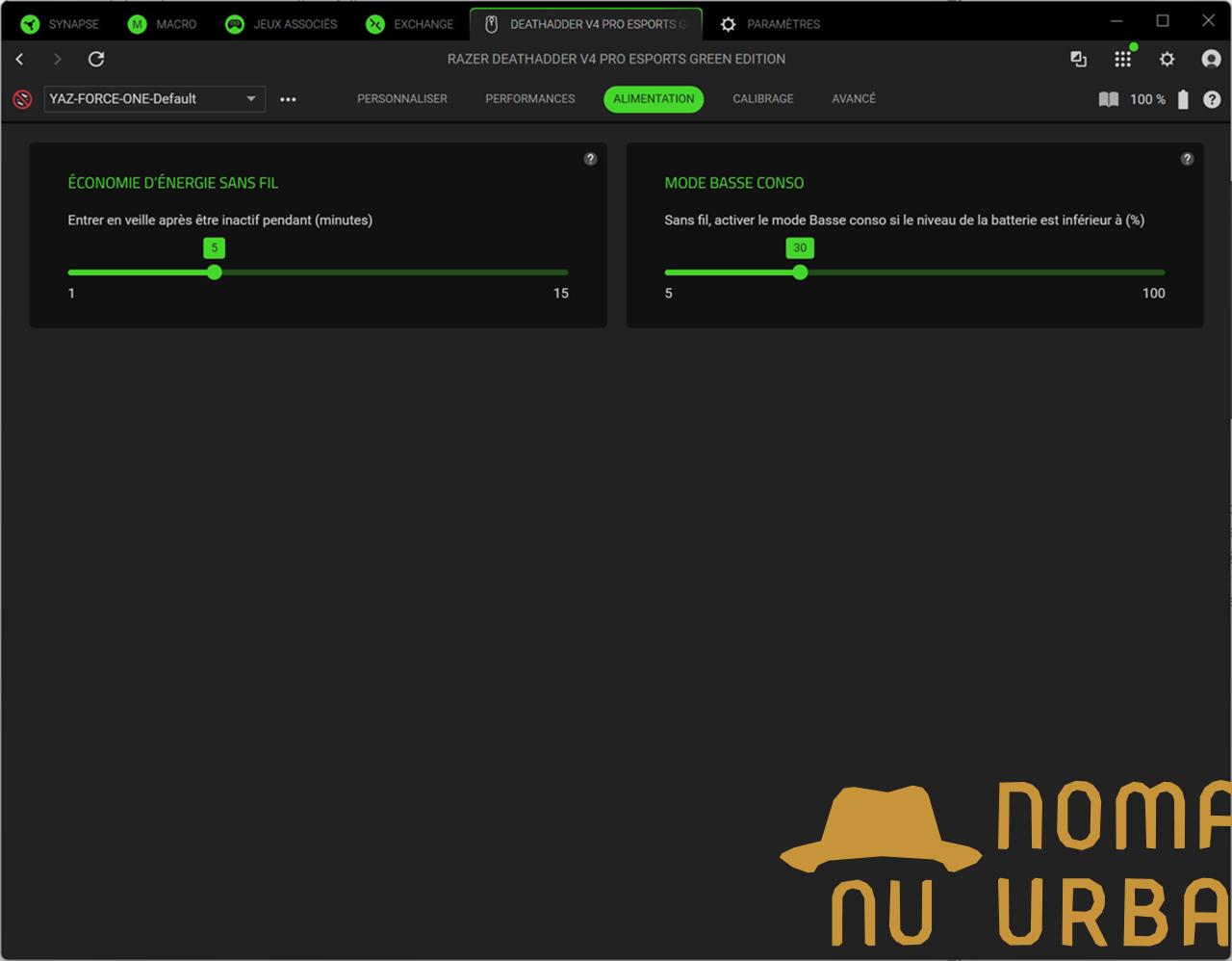 Application de la Razer DeathAdder V4 Pro : une mine de fonctionnalité pour les gamers ultra exigeants !