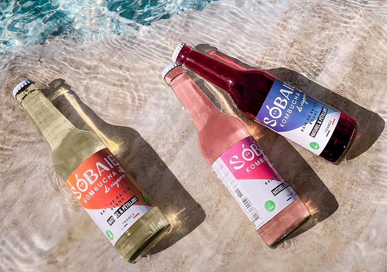 SOBAIE réinvente le kombucha avec une idée très française : le raisin au lieu du thès