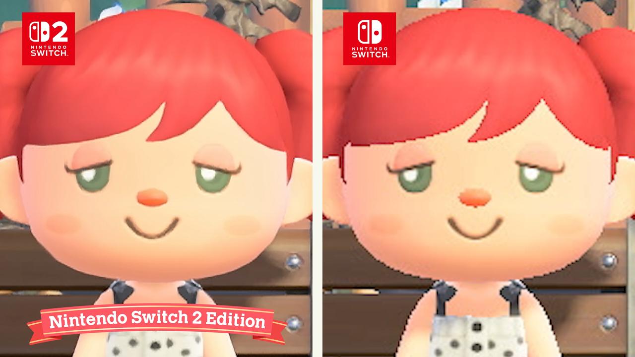 La technique de Animal Crossing New Horizons Switch 2 : Plus doux, précis, rapide et surtout toujours aussi mimi