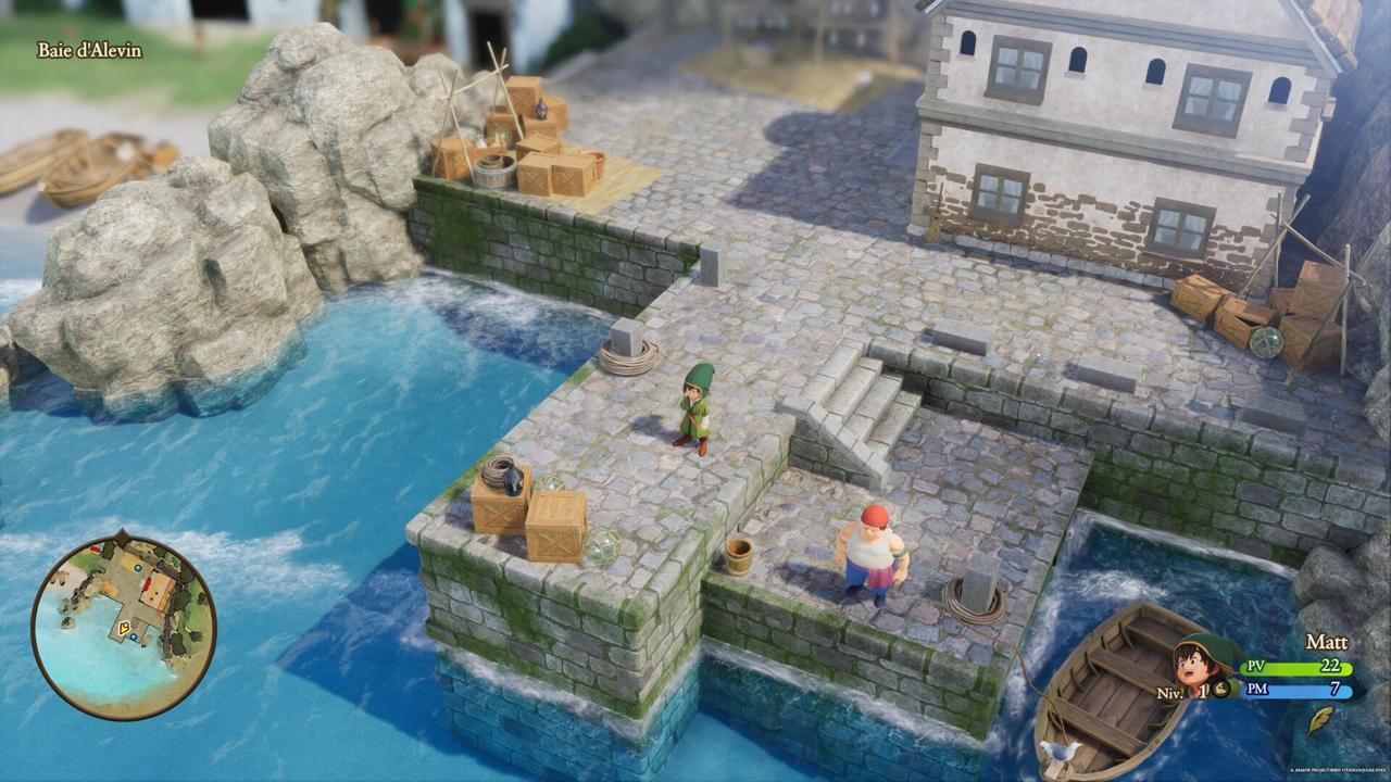 La technique de Dragon Quest VII Reimagined : diorama charmant et confort moderne