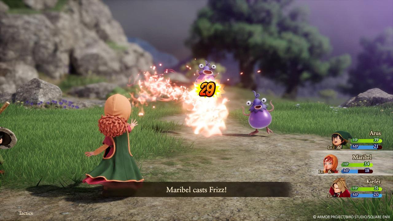 La jouabilité de de Dragon Quest VII Reimagined : plus fluide et fun