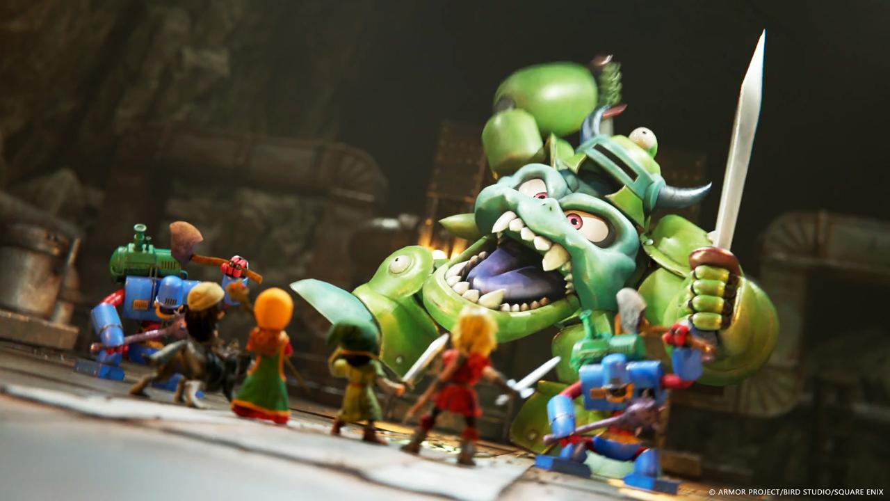 La technique de Dragon Quest VII Reimagined : diorama charmant et confort moderne