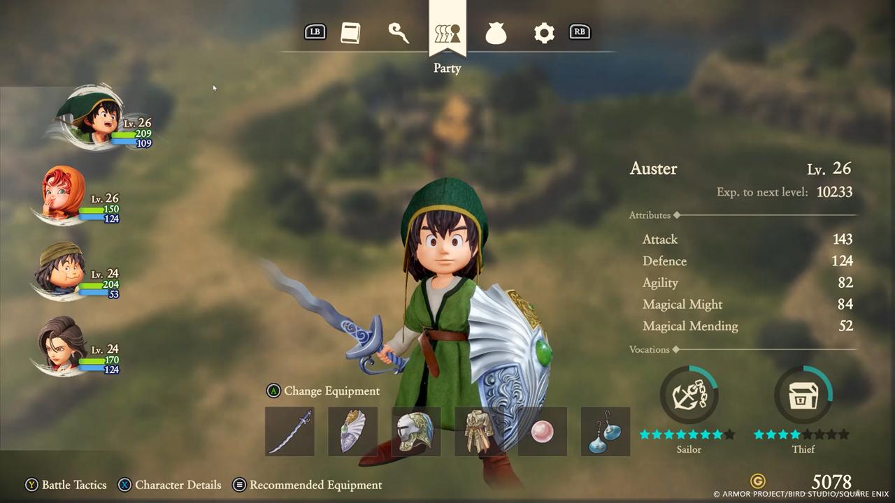 La jouabilité de de Dragon Quest VII Reimagined : plus fluide et fun