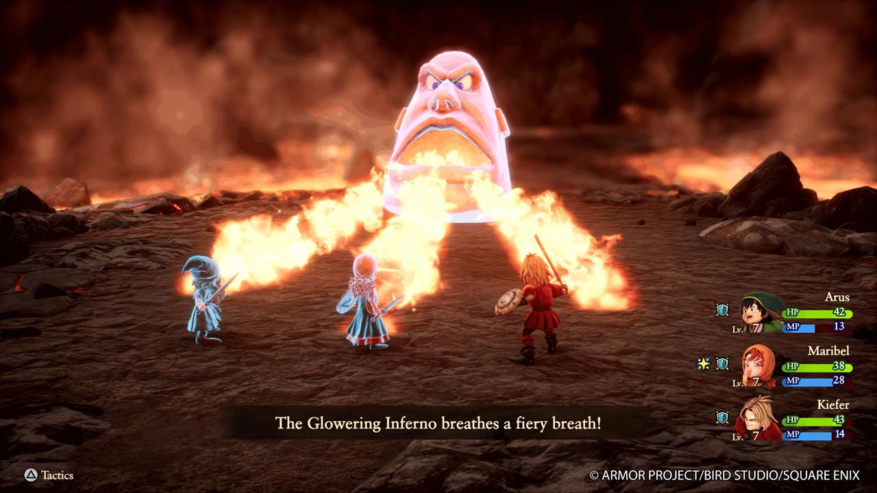 La jouabilité de de Dragon Quest VII Reimagined : plus fluide et fun