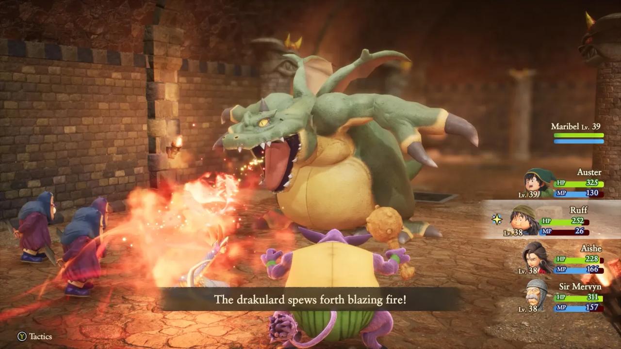 La jouabilité de de Dragon Quest VII Reimagined : plus fluide et fun