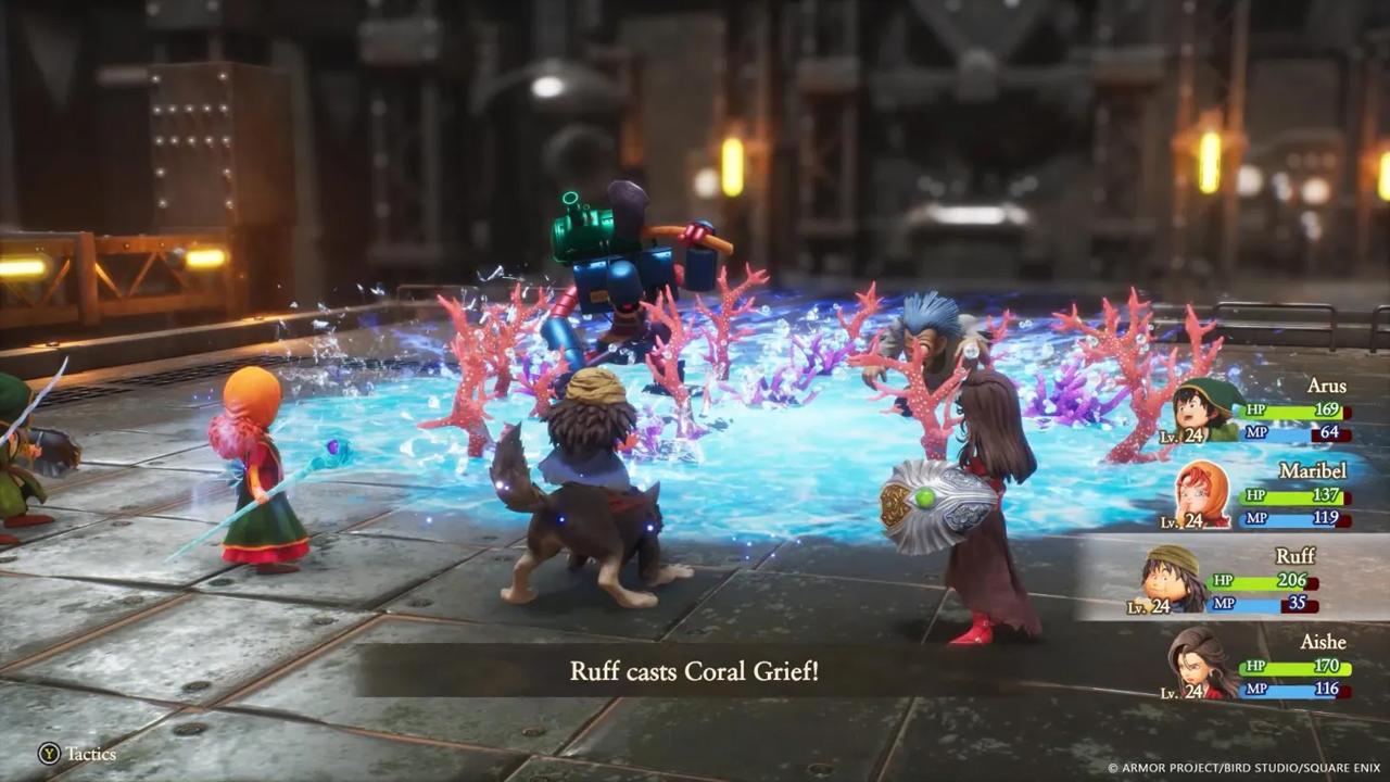 La jouabilité de de Dragon Quest VII Reimagined : plus fluide et fun