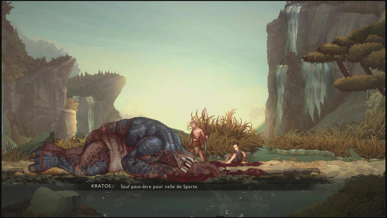 Scénario et qualité d’écriture de God of War Sons of Sparta : jeunesse spartiate et héritage en construction