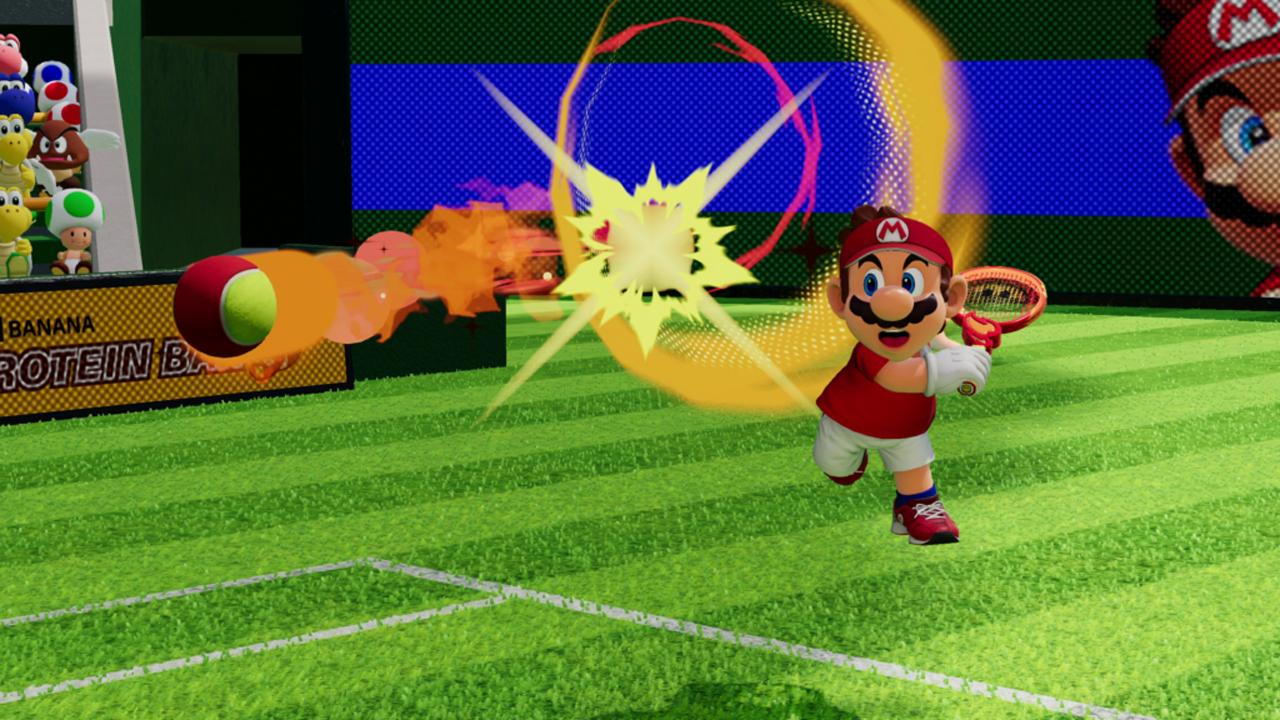 Des pouvoirs fous et un casting XXL : notre verdict sur l&rsquo;explosif Mario Tennis Fever