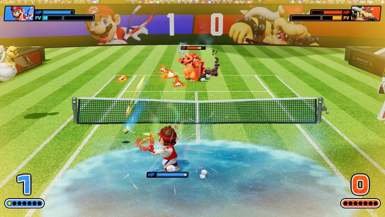 La jouabilité de Mario Tennis Fever : accessible, spectaculaire, parfois chaotique