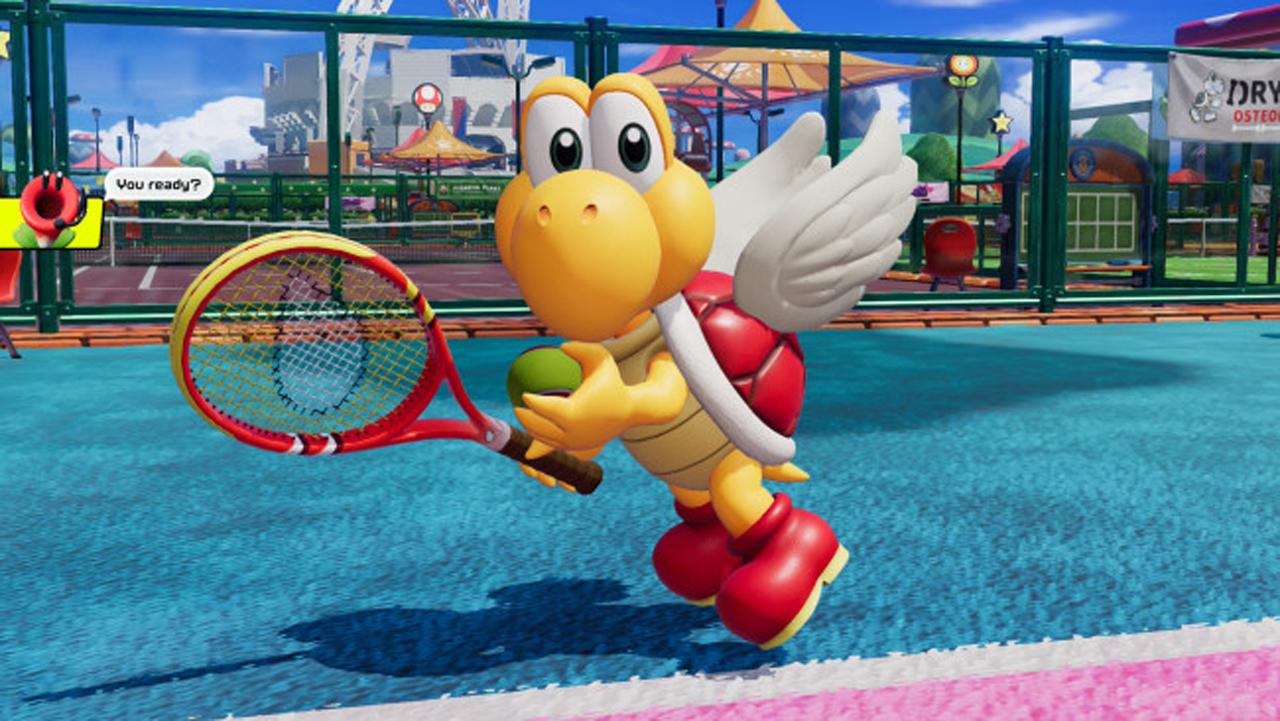 La technique de Mario Tennis Fever : un spectacle coloré et fluide