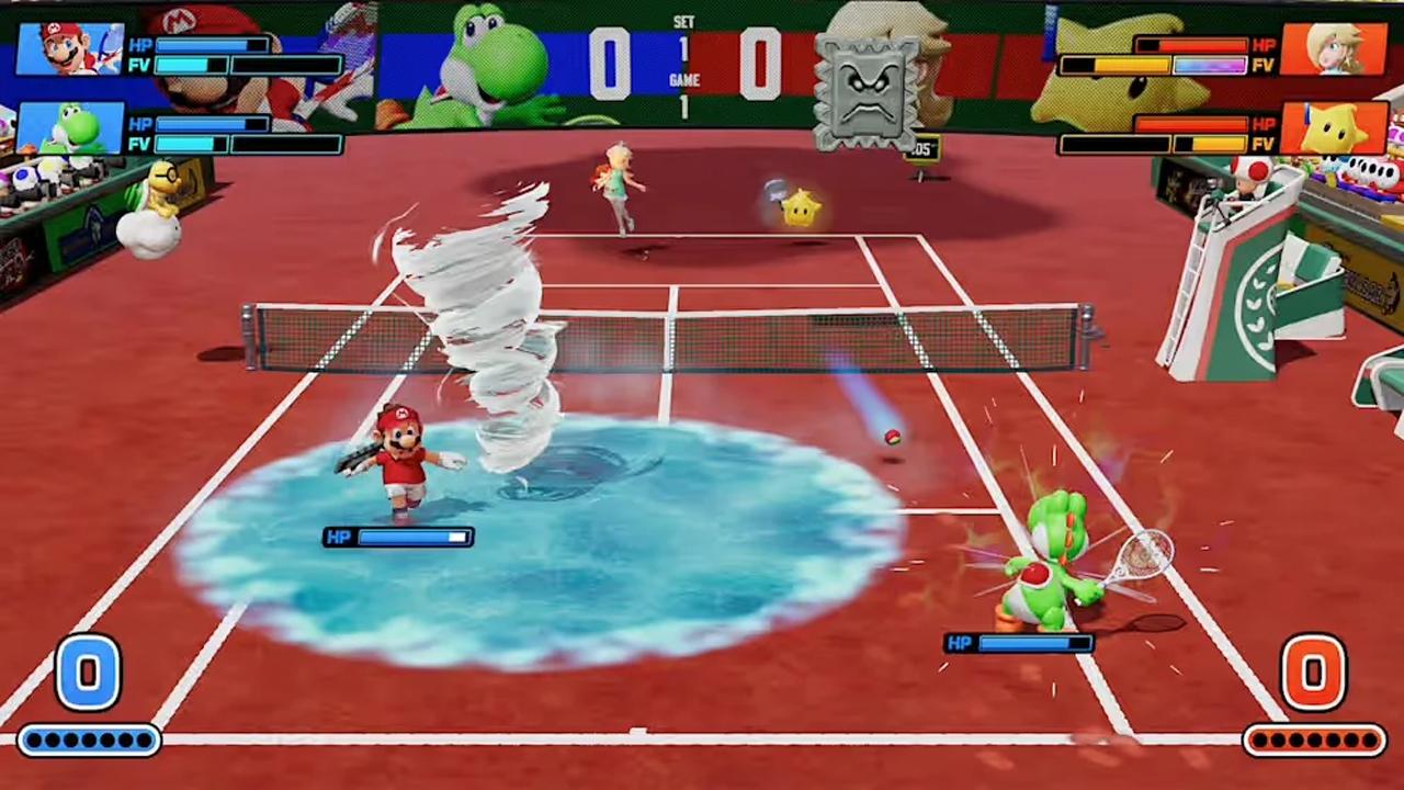 La jouabilité de Mario Tennis Fever : accessible, spectaculaire, parfois chaotique