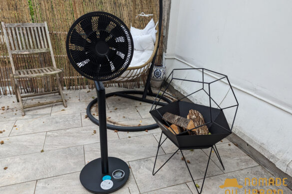 Le Duux Whisper Flex Smart Ultimate me rafraîchit là où il n’y a pas de prise