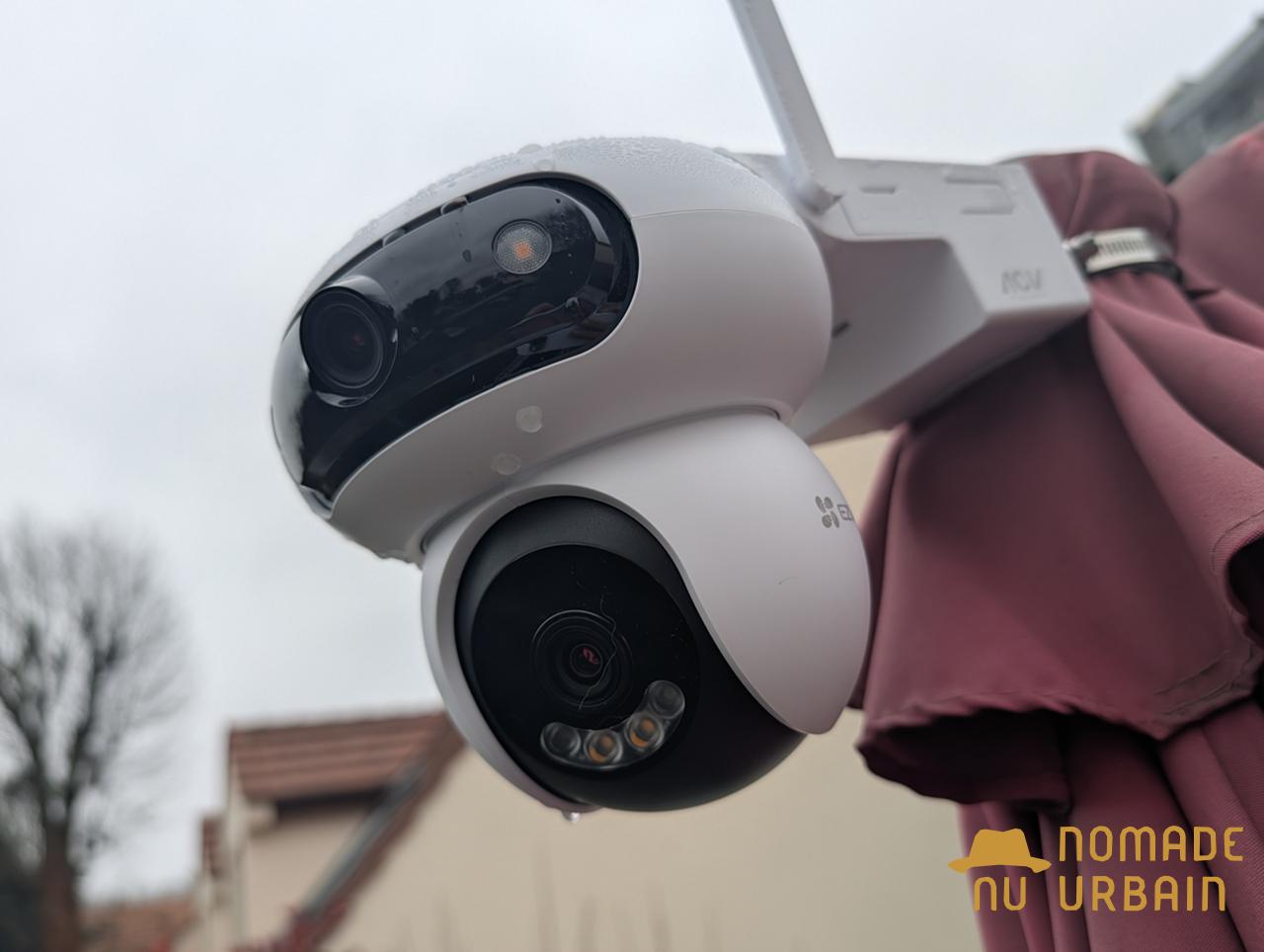 L’Ezviz HB90 2K+ voit presque tout, mais sa batterie ne tient pas toujours le rythme