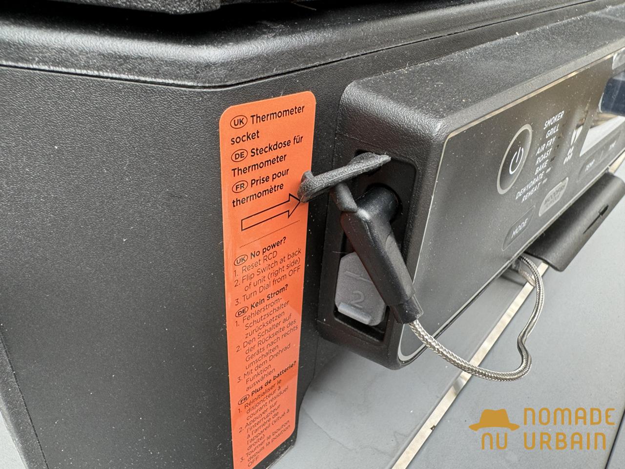 Design du Ninja Woodfire Pro Connect XL : Une machine massive, conçue pour durer