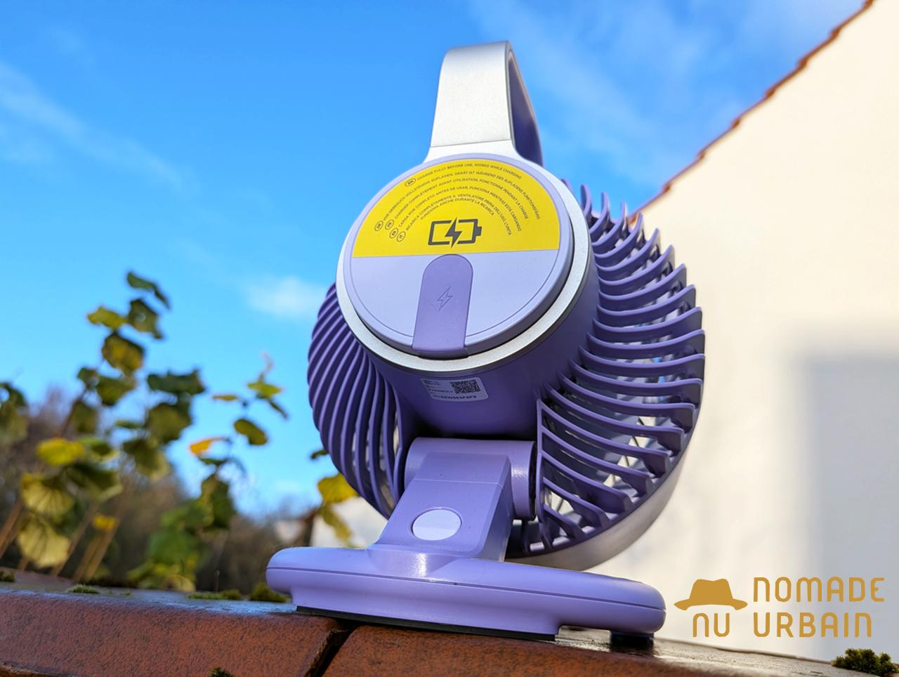 Fonctions et ergonomie du Shark FlexBreeze HydroGo :