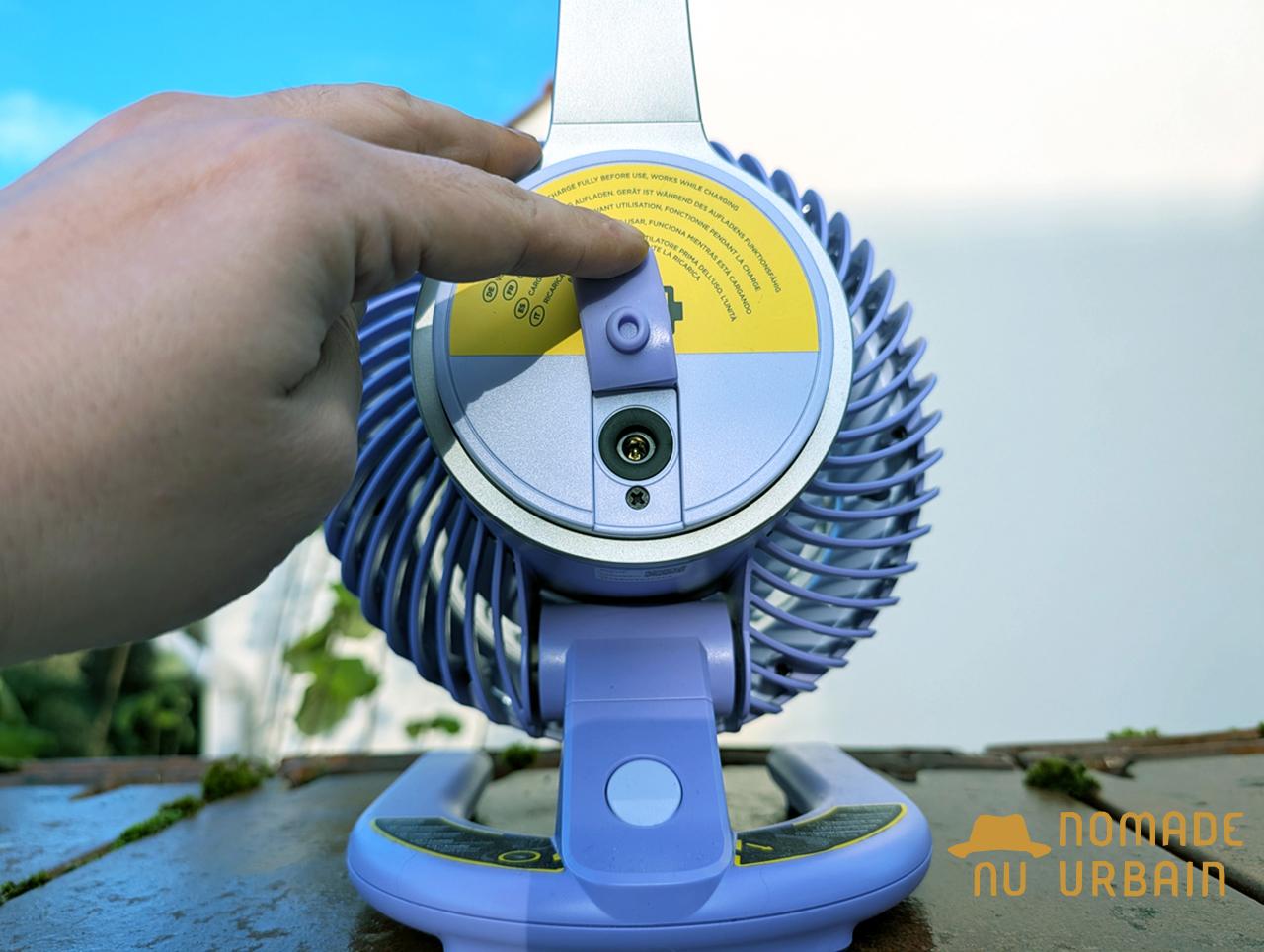 Fonctions et ergonomie du Shark FlexBreeze HydroGo :