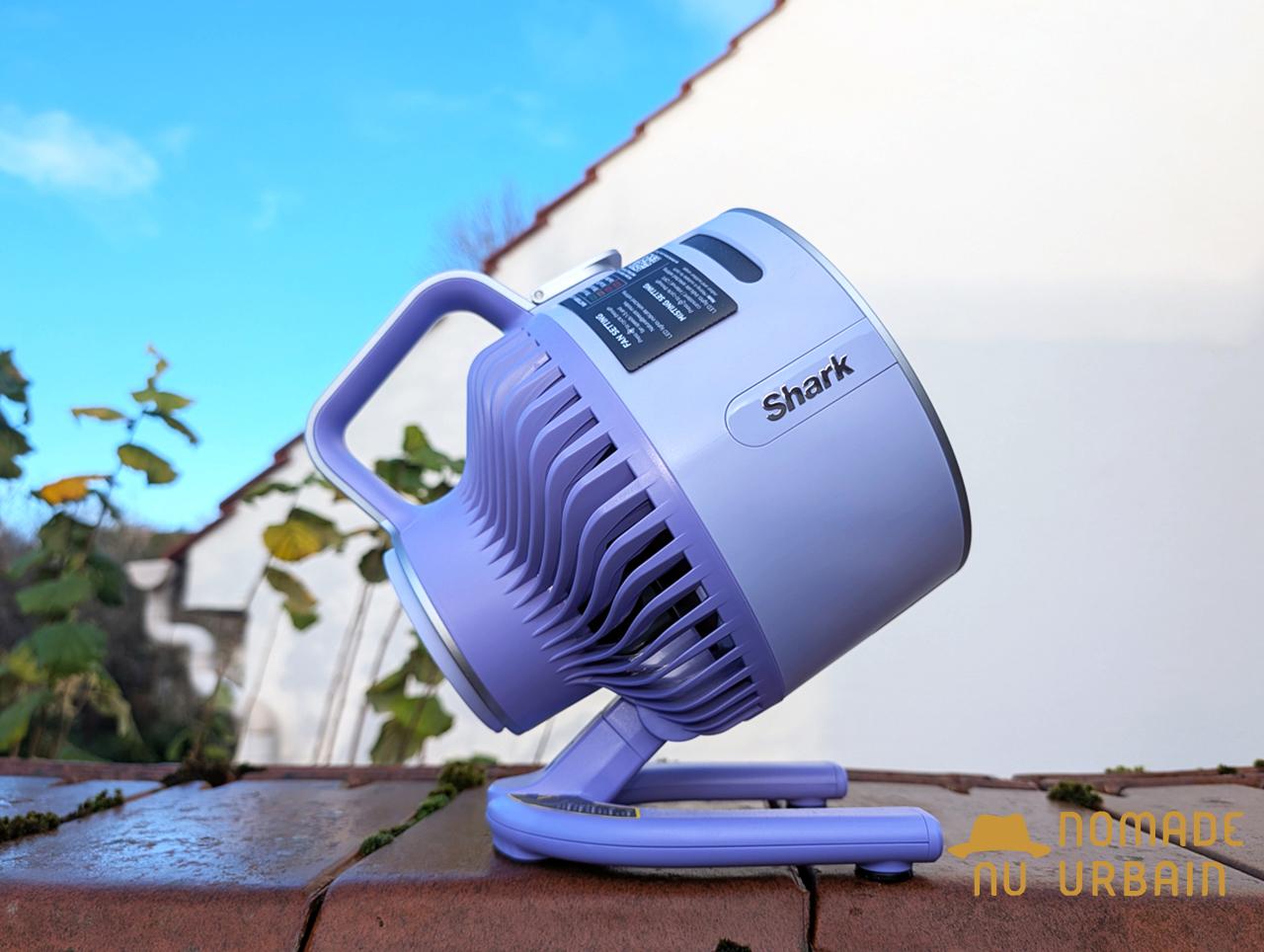 Fonctions et ergonomie du Shark FlexBreeze HydroGo :