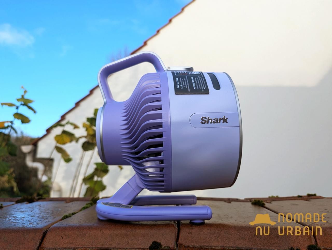 Fonctions et ergonomie du Shark FlexBreeze HydroGo :
