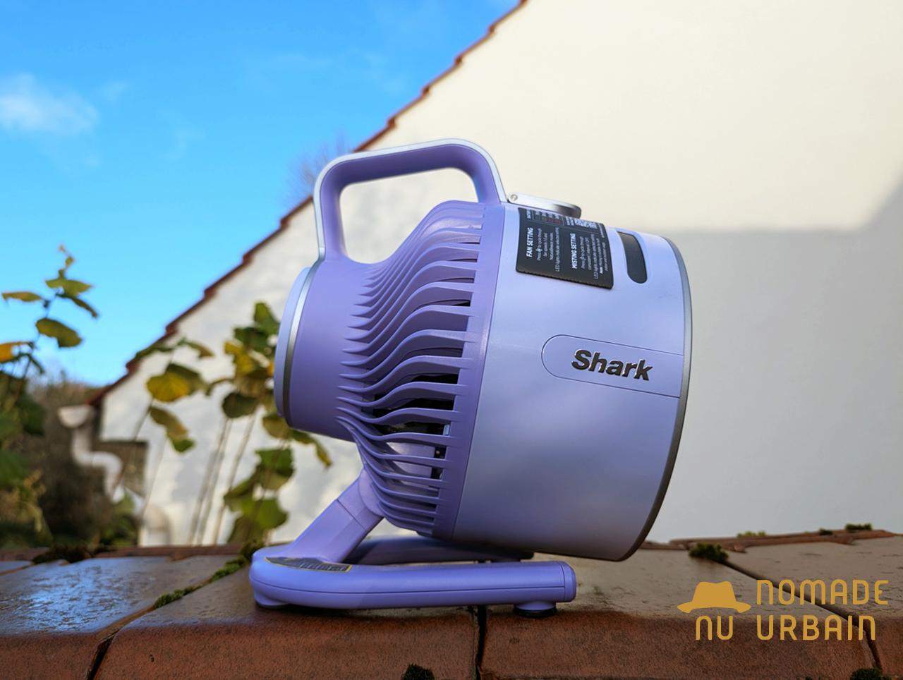 Fonctions et ergonomie du Shark FlexBreeze HydroGo :