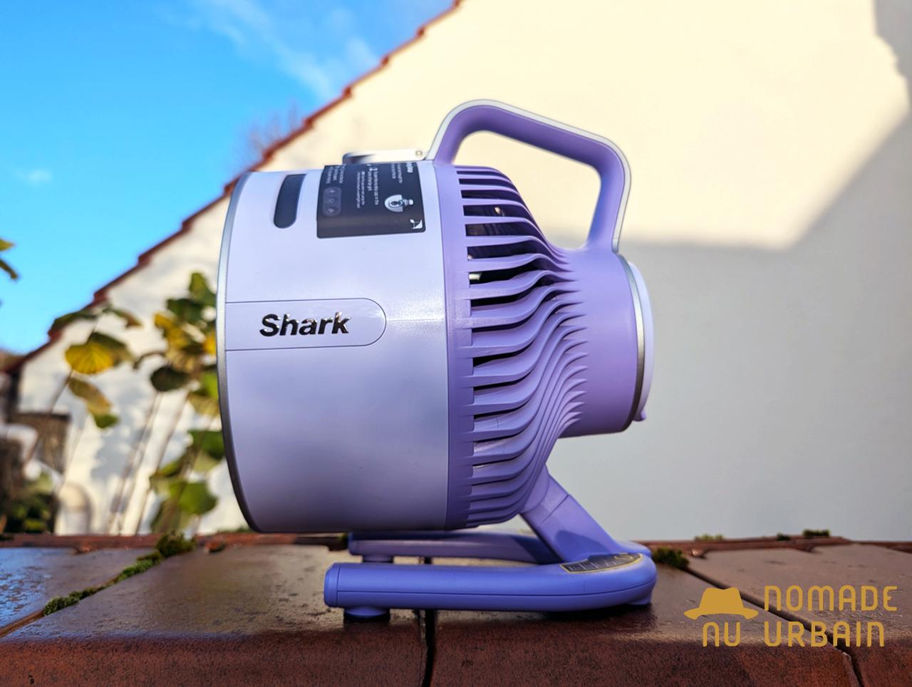 Design du Shark FlexBreeze HydroGo : Une colonne élégante, malgré ses concessions