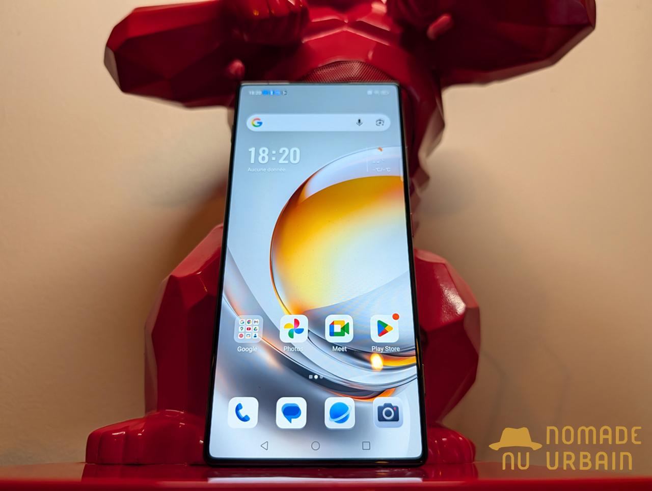 Design du Nubia Z80 Ultra : une esthétique qui affine ses acquis