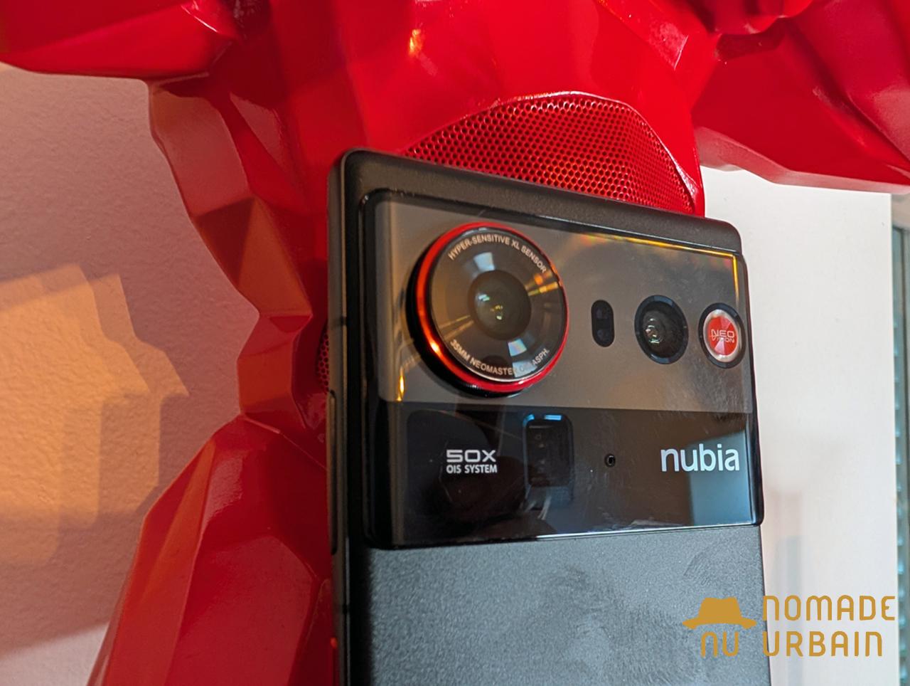 Design du Nubia Z80 Ultra : une esthétique qui affine ses acquis