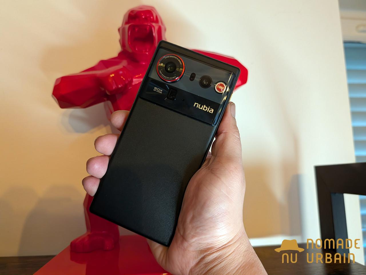 Design du Nubia Z80 Ultra : une esthétique qui affine ses acquis