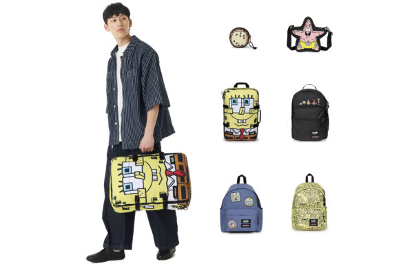 Avec Eastpak, Bob l’Éponge passe du dessin animé aux sacs du quotidien sans perdre son grain de folie