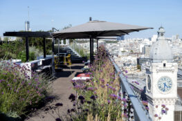 À 60 mètres de haut, le Laho Rooftop joue dans la catégorie rare des terrasses vraiment perchées