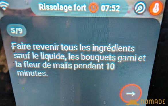 Test Moulinex Cookeo Infinity Interface (13)